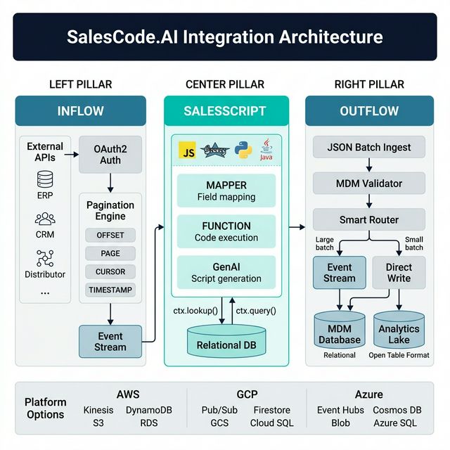SalesHub Platform Architecture